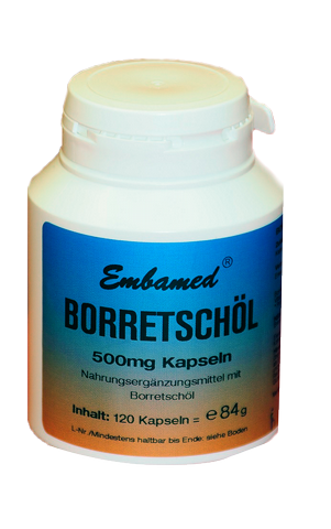 Embamed Borretschöl Kapseln 500mg 120 Stk.
