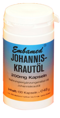 Embamed Johanniskrautöl Kapseln 200mg 130 Stk.